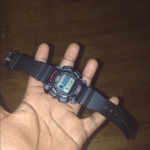 Casio G-Shock Digital Watch DW 9052 Black & Red
